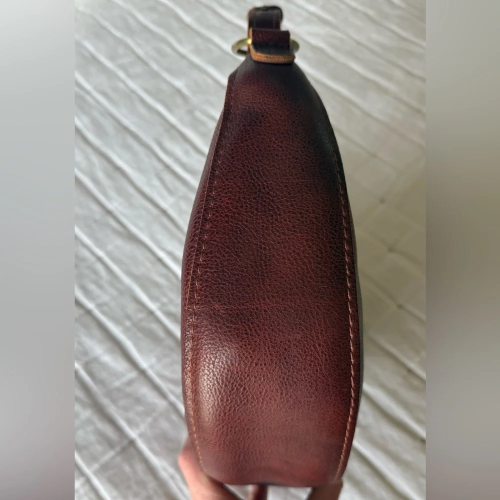 Portland Leather Goods Classic Nora Shoulder Bag - Nutmeg - Picture 4 of 5